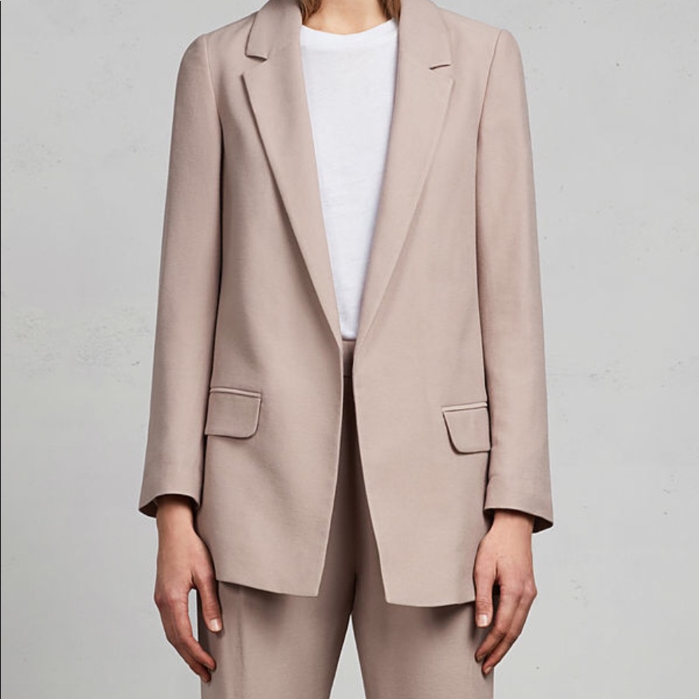 All Saints Blush Aleida Boyfriemd Blazer